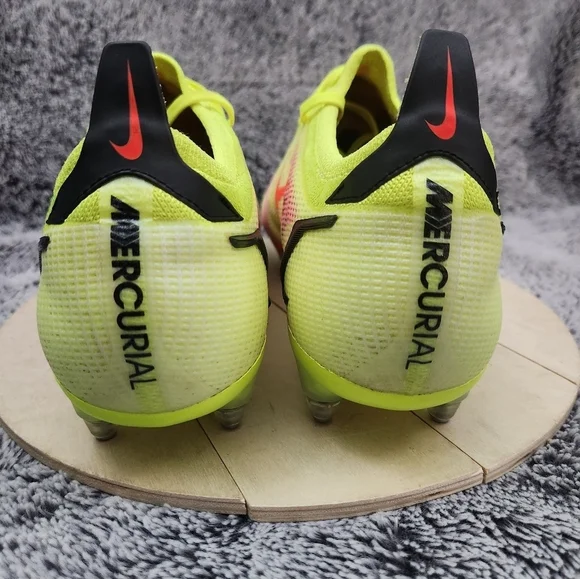 Nike Mercurial Vapor 14 Elite SG-Pro AC Volt' CV0988-761 Men’s Size 12.5 - Picture 7 of 9